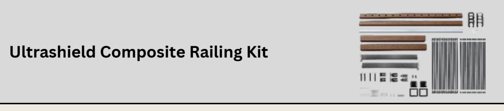 NewTechWood Ultrashield Composite Railing Kit 6'