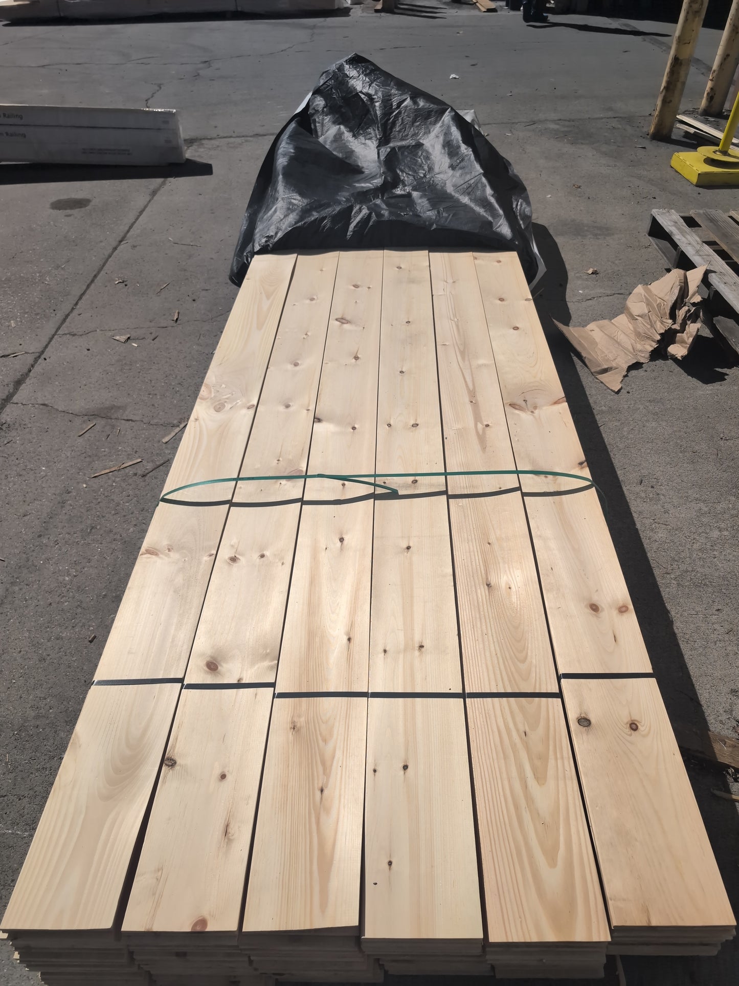 1/2x8 Beveled Premium White Pine Siding KD EWP