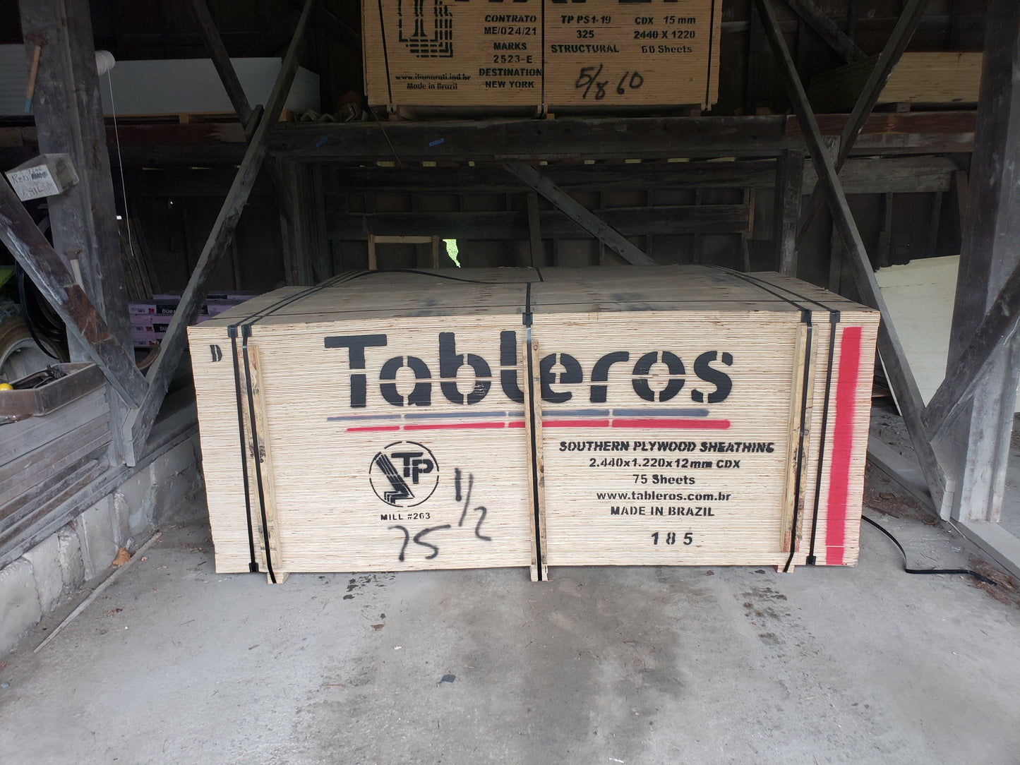 1/2 CDX Plywood (4X8-15/32" Sheathing)