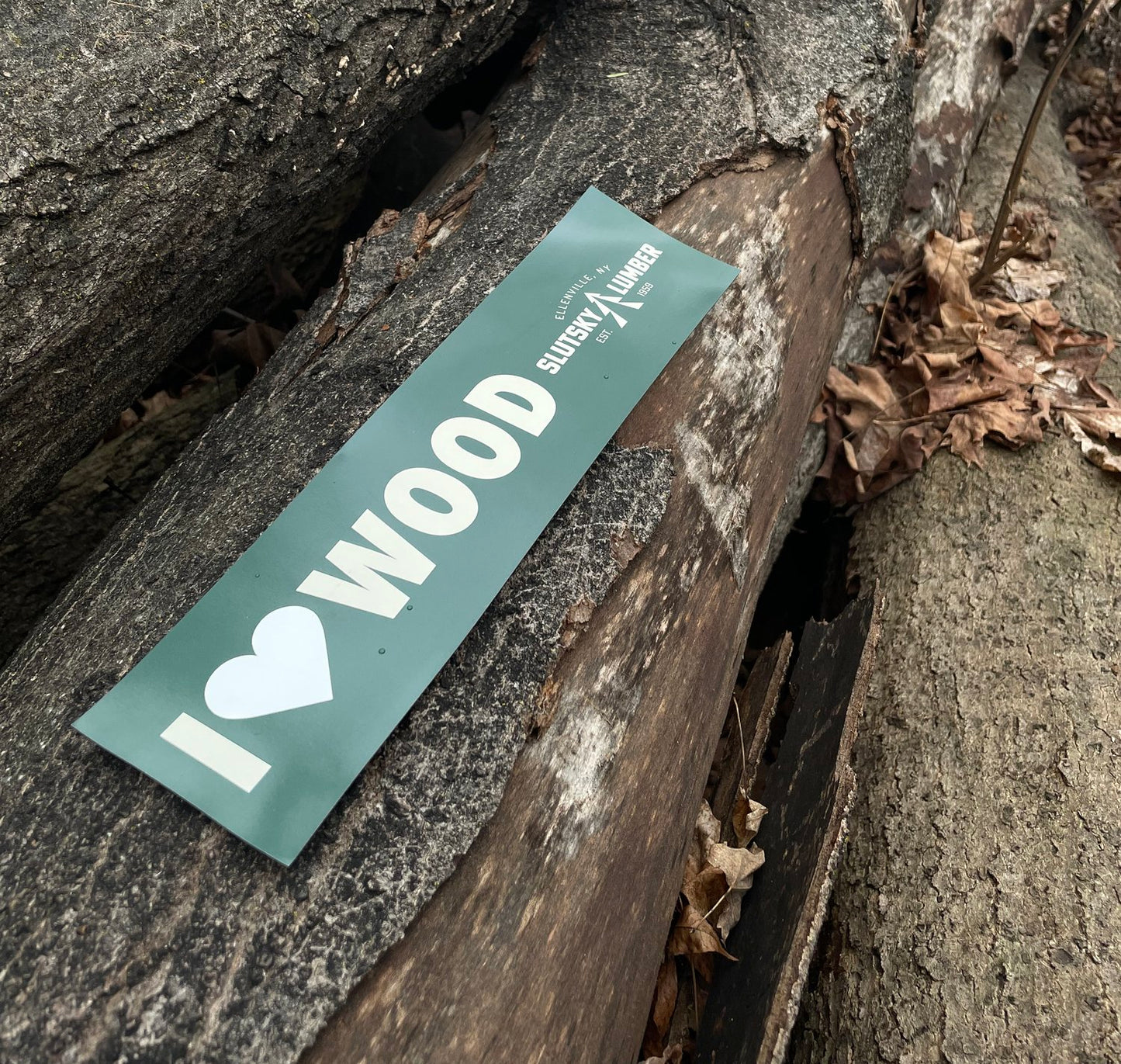 I <3 WOOD SLUTSKY MAGNET