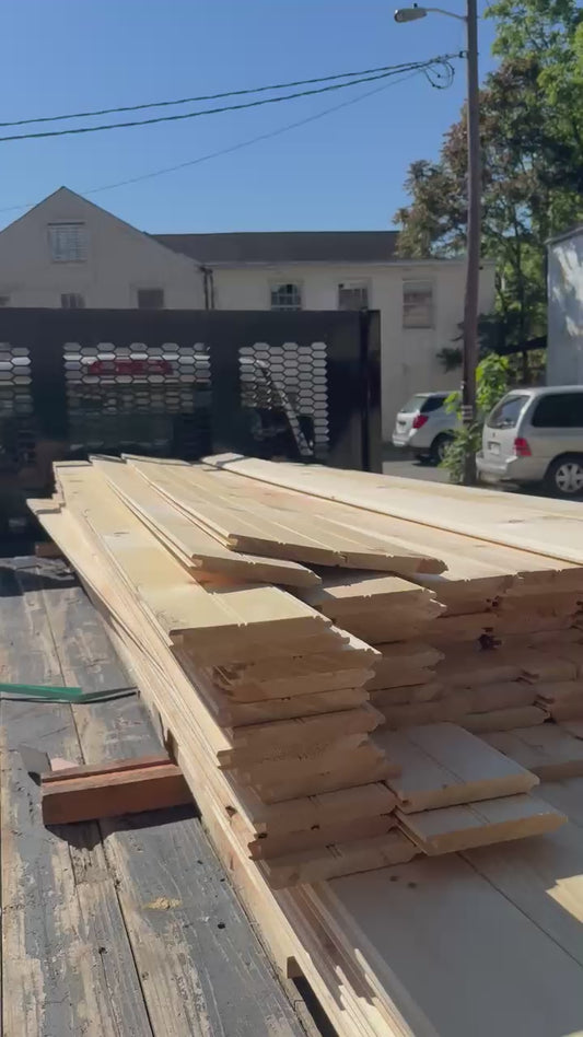 1 X 6 Premium Eastern White Pine EWP kd S2S T&G ECB1S/V2E ($/ Per Lineal Foot)