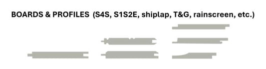 Knotty NordicTM Thermowood® Spruce 1x8 Shiplap or T&G