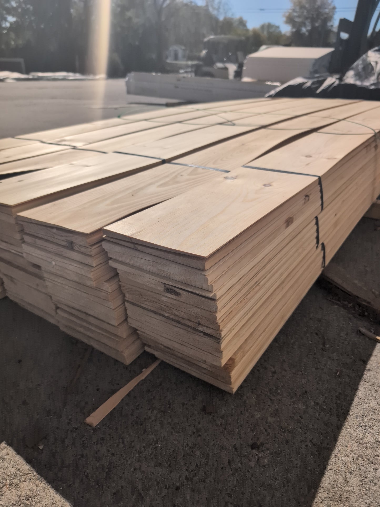 1/2x8 Beveled Premium White Pine Siding KD EWP