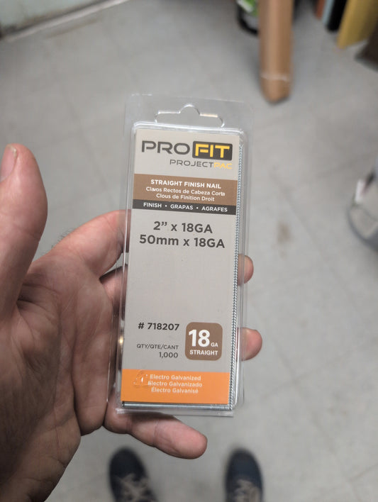 ProFit Project 2" brad nails 18°