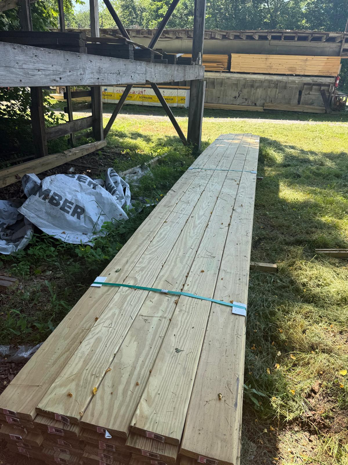 20' 5/4X6 PT DECKING