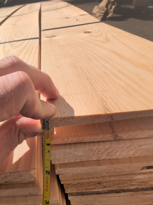 1/2x8 Beveled Premium White Pine Siding KD EWP