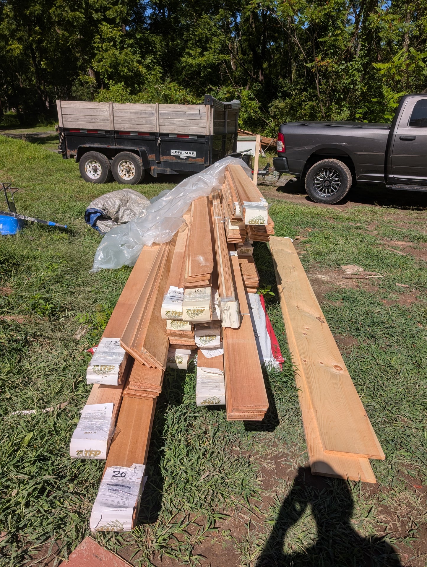 1/2X6 BEVELED CEDAR A&BETTER