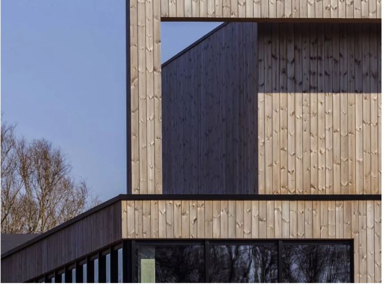 Knotty NordicTM Thermowood® Spruce 1x6 Shiplap or T&G